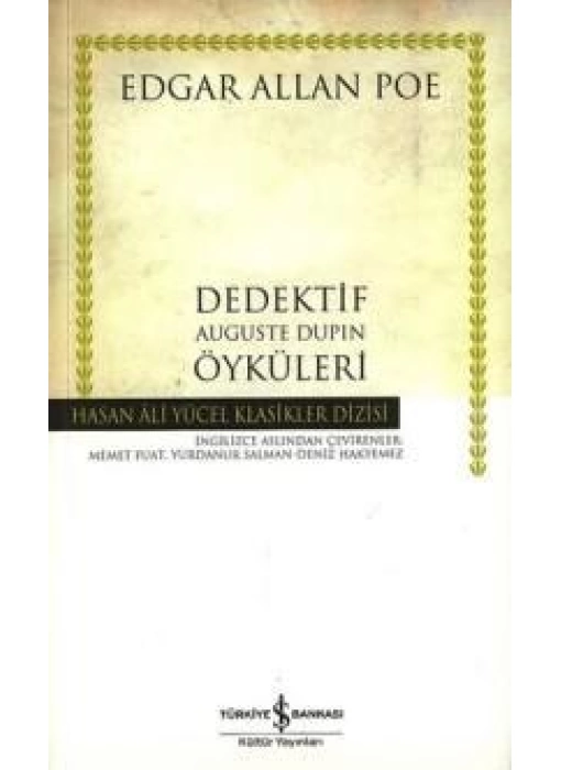 Dedektif Auguste Dupin Öyküleri