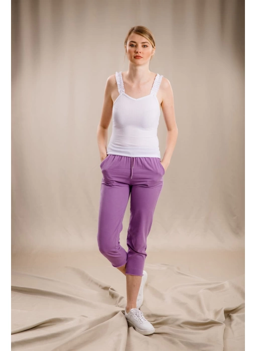 Jogger Pantolon - LİLA