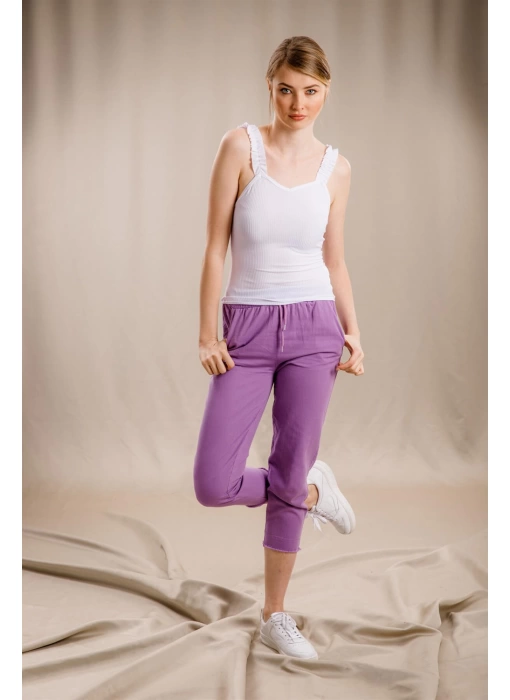 Jogger Pantolon - LİLA