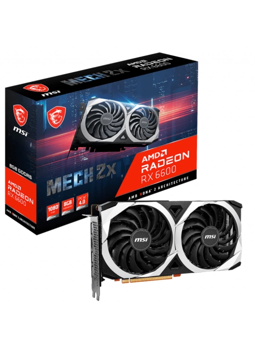 MSI RADEON RX 6600 MECH 2X 8G GDDR6 128BIT