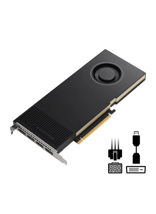 PNY NVIDIA RTX A4000 16GB GDDR6 256Bit (VCNRTXA4000-PB)