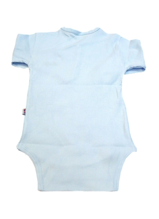 Sema Baby Uzun Kol Kaşkorse Badi (Body) - Mavi  0-6 Ay