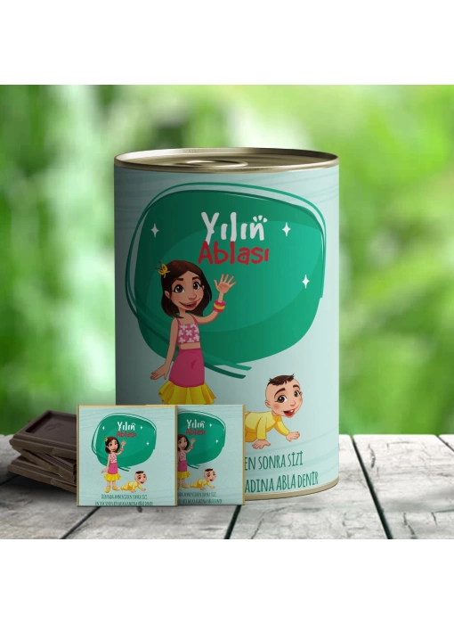 Yılın Ablası İlginç Çikolata Konservesi