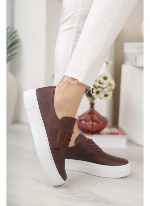 CH005 BT Kadın Ayakkabı BORDO
