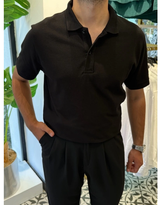 Basic Polo Yaka T-Shirt