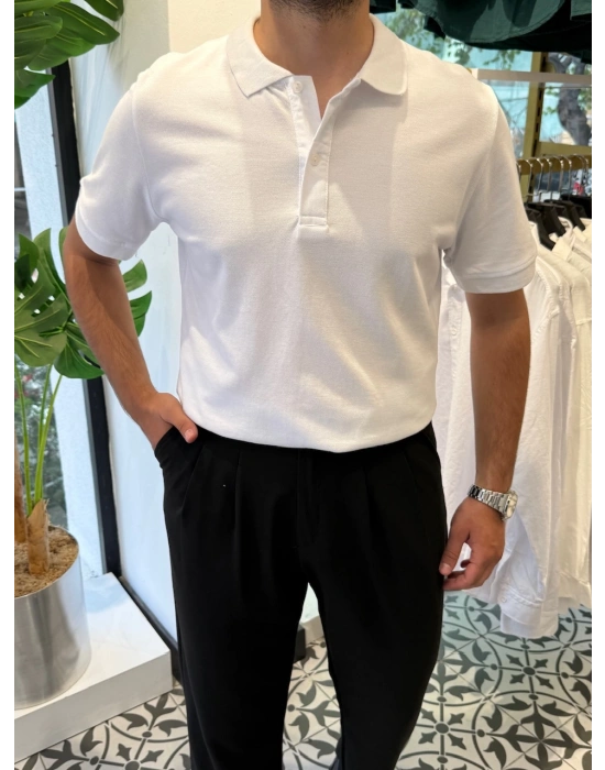 Basic Polo Yaka T-Shirt
