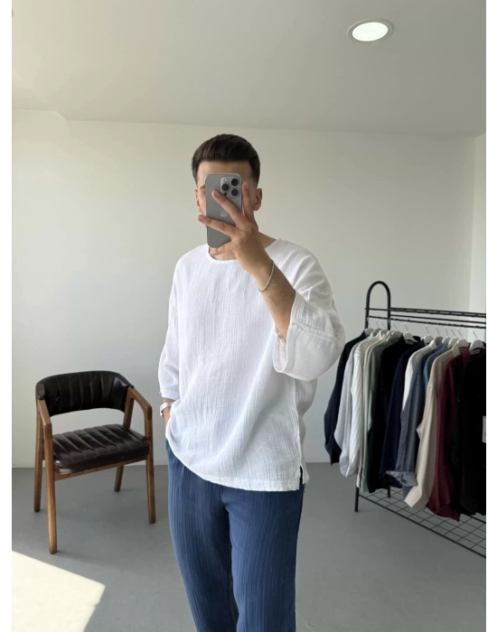 Fakir Kol Müslin T-Shirt