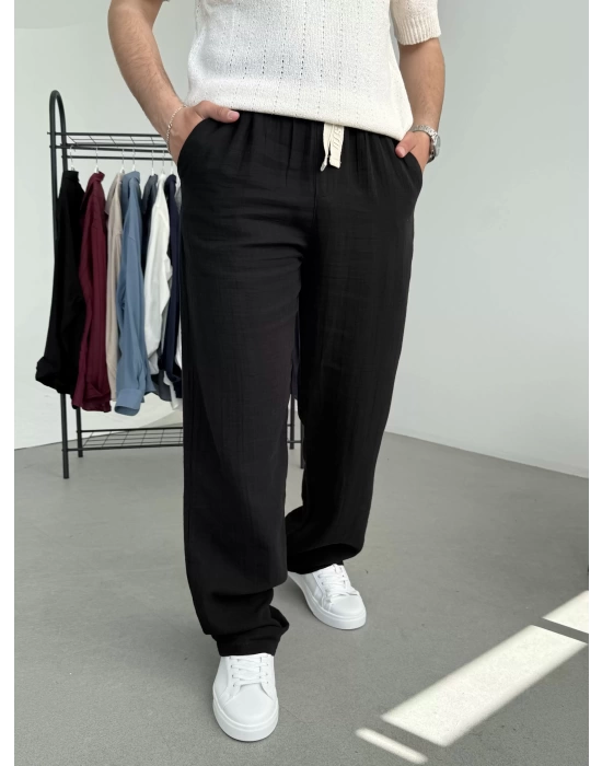 Müslin Kumaş Oversize Pantolon