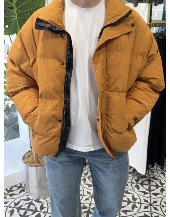 Oversize Dolgulu Mont