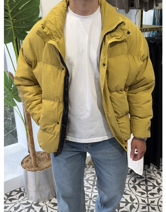 Oversize Dolgulu Mont