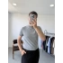 Basic Yarım Balıkçı Triko T-Shirt