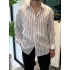 Modal Kumaş Çizgili Gömlek