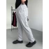 Pileli Baggy Kumaş Pantolon