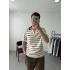 Polo Yaka Nakışlı T-Shirt