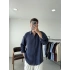 Tensel Kumaş Oversize Gömlek