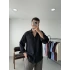 Tensel Kumaş Oversize Gömlek