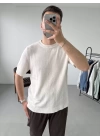 Bisiklet Yaka Triko T-Shirt