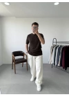 Bisiklet Yaka Triko T-Shirt