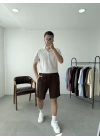 Çizgili Polo Yaka T-Shirt