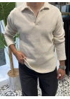 Delikli Polo Yaka Triko