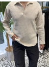Delikli Polo Yaka Triko