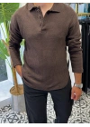 Delikli Polo Yaka Triko
