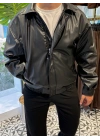 Deri Bomber Ceket