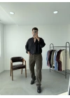Dokulu Oversize Gömlek