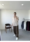 Modal Kumaş Oversize Gömlek