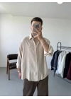 Modal Kumaş Oversize Gömlek