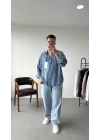 Modal Kumaş Oversize Gömlek