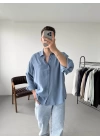 Modal Kumaş Oversize Gömlek