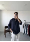 Modal Kumaş Oversize Gömlek