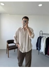 Modal Kumaş Oversize Gömlek