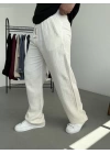 Müslin Kumaş Oversize Pantolon