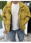Oversize Dolgulu Mont