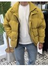 Oversize Dolgulu Mont
