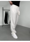 Pileli Baggy Kumaş Pantolon