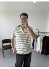 Polo Yaka Nakışlı T-Shirt