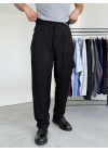 Tensel Kumaş Baggy Pantolon