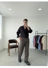 Tensel Kumaş Oversize Gömlek