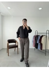 Tensel Kumaş Oversize Gömlek