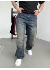 Yıkamalı Baggy Jean