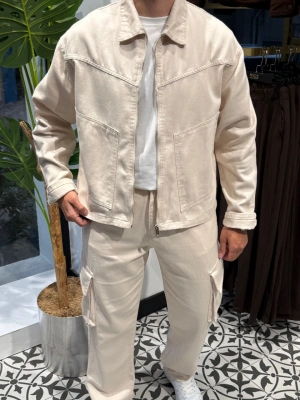 Cep Detay Kot Takım