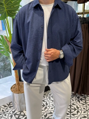 Dokulu Modal Gömlek