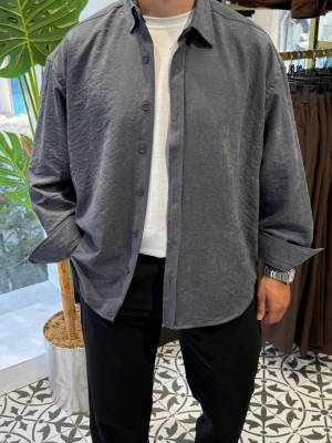 Dokulu Modal Gömlek