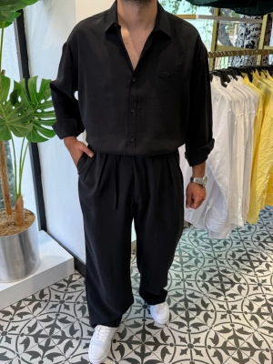 Modal Kumaş Gömlek Takım