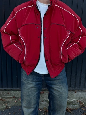 Premium Çizgili Şişme Mont