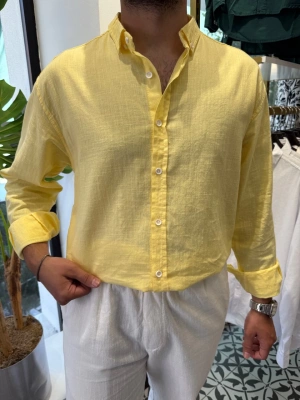 Premium Kumaş Keten Gömlek