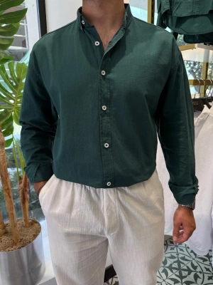 Premium Kumaş Keten Gömlek